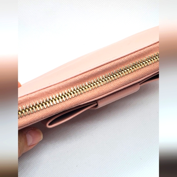 PRADA long leather Saffiano Pink wallet excelent conditions - Re-furneshed - Picture 16 of 16